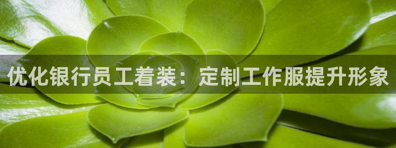 龙8游戏官网网址|优化银行员工着装：定制工作服提升形象